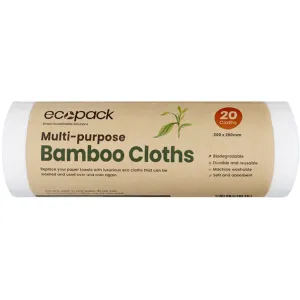 Ecopack Multi Purpose Bamboo Cloth