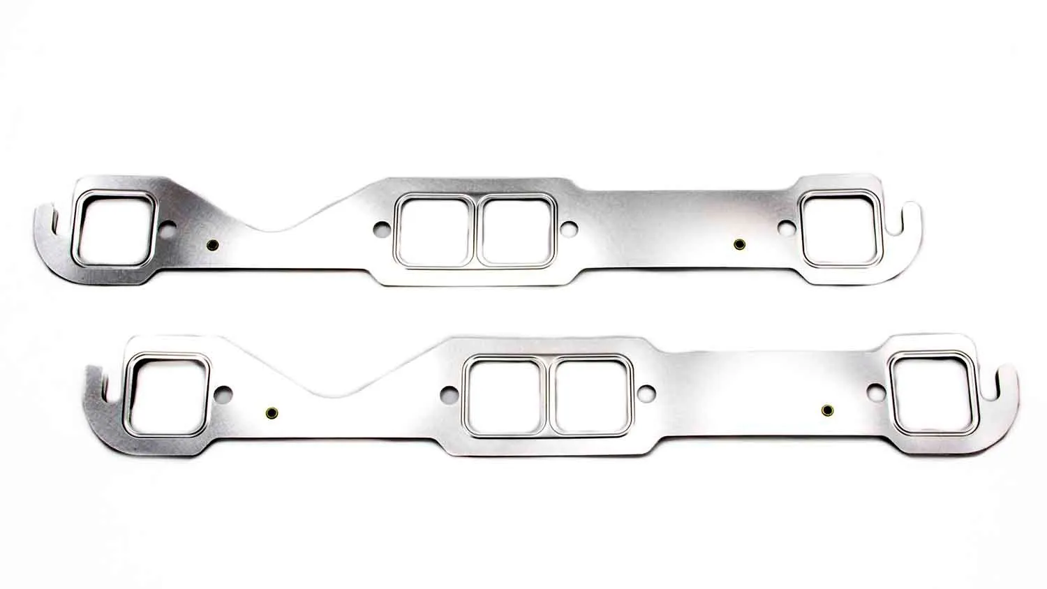 Engine & Accessories Header / Manifold Gasket - 1.450 x 1.480 in Rectangular Port - Multi-Layer Steel - Small Block Chevy - Pair