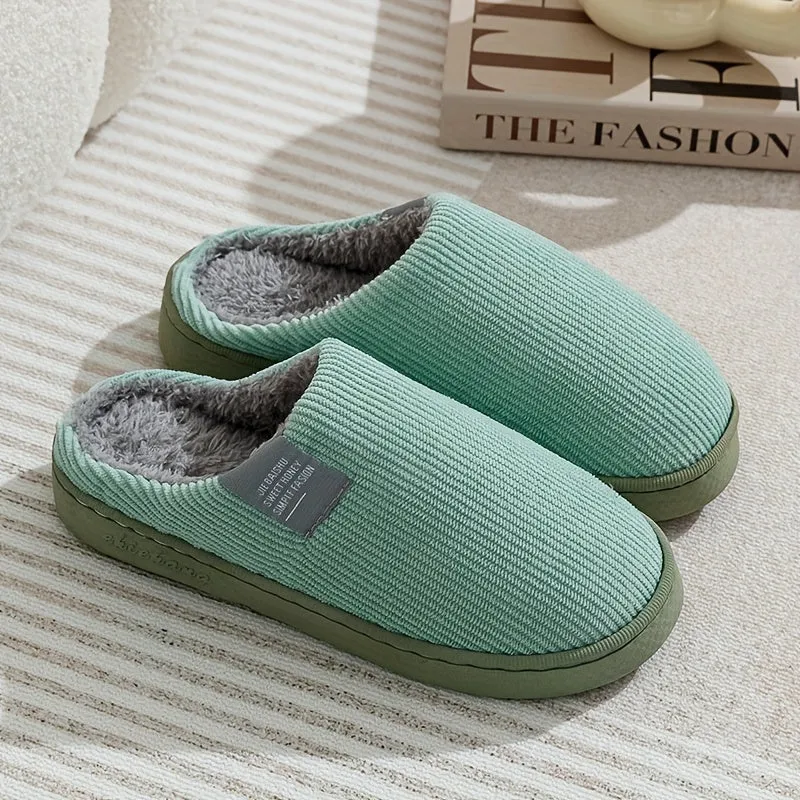 EOIN | COSY CORDUROY HOUSE SLIPPERS