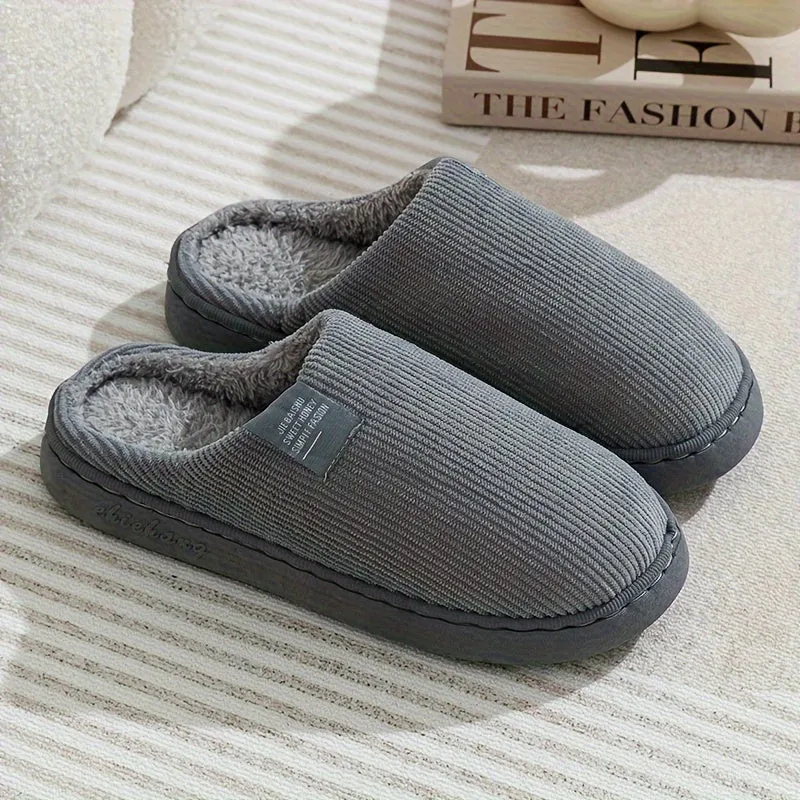 EOIN | COSY CORDUROY HOUSE SLIPPERS