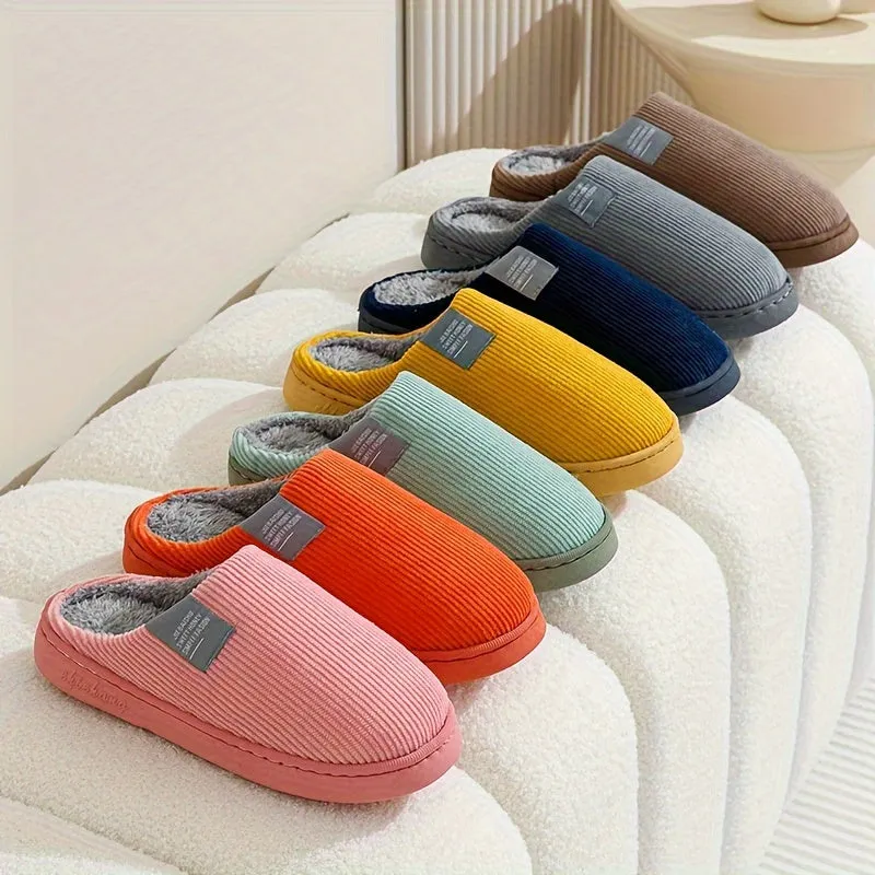 EOIN | COSY CORDUROY HOUSE SLIPPERS