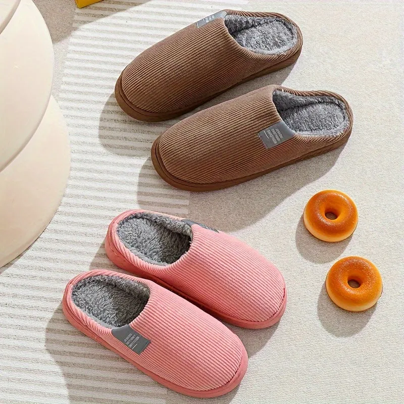 EOIN | COSY CORDUROY HOUSE SLIPPERS