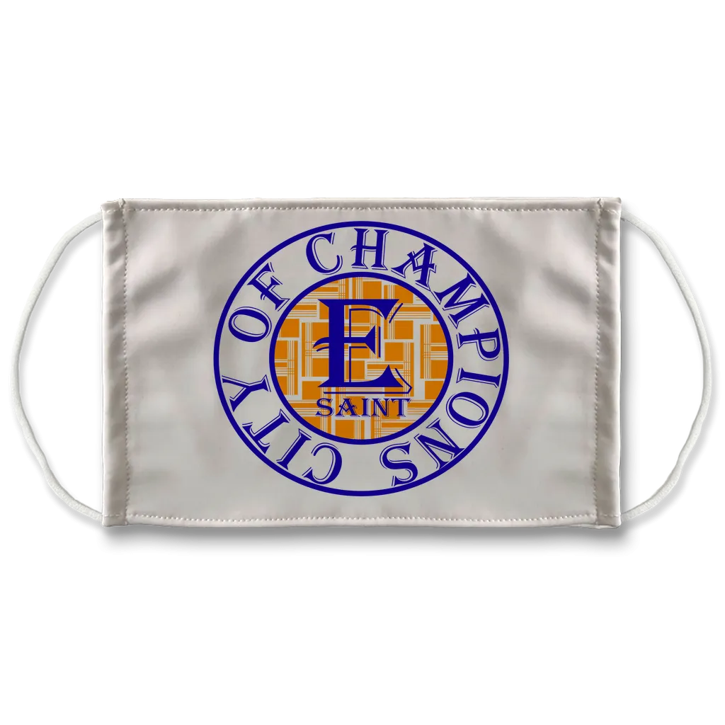 ES-Orange-Blue Sublimation Face Mask