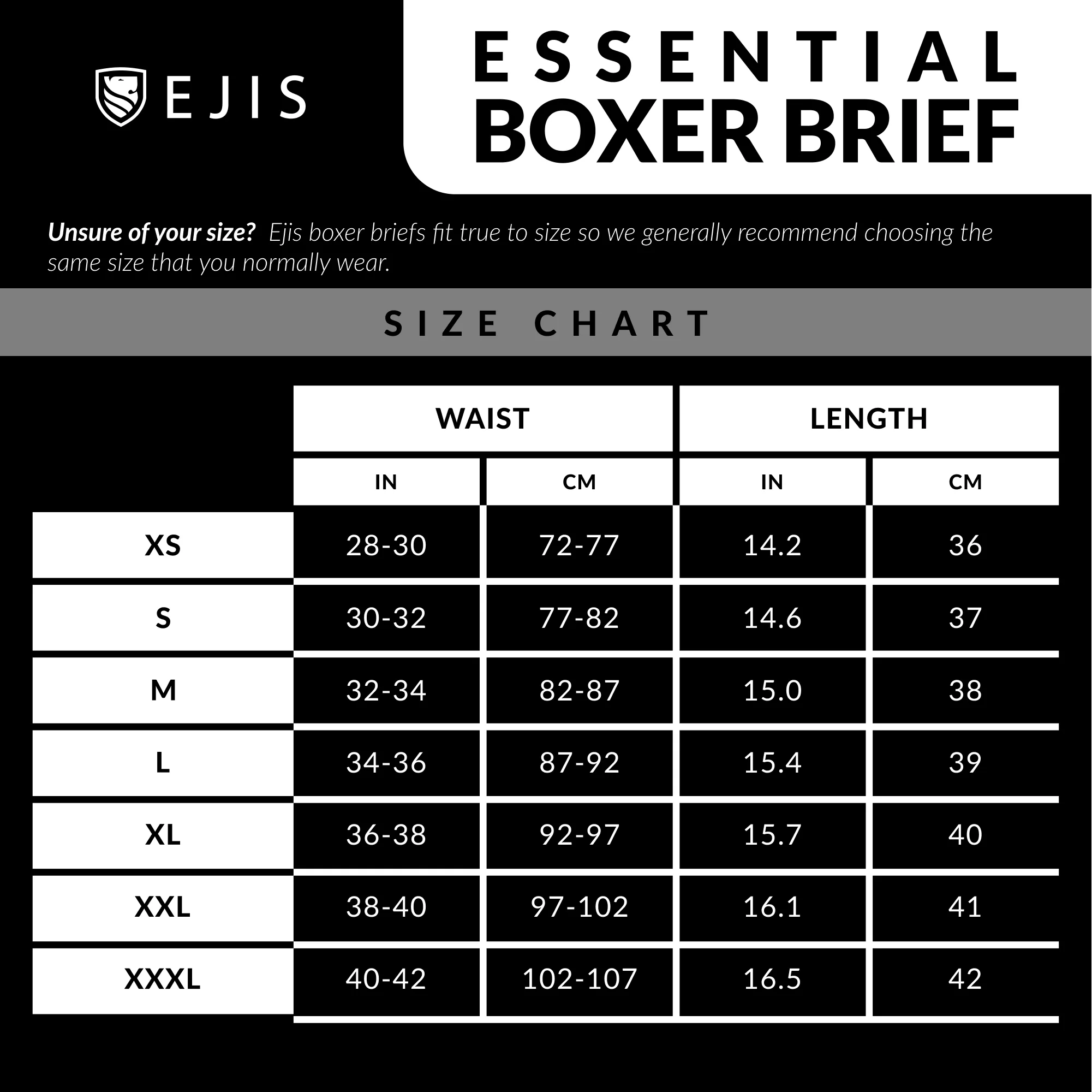 Essential Men's Boxer Briefs with Fly - Navy 3-Pack
