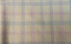 European Plaid - $14 Wool Cloth Swatch - Mary's Coat