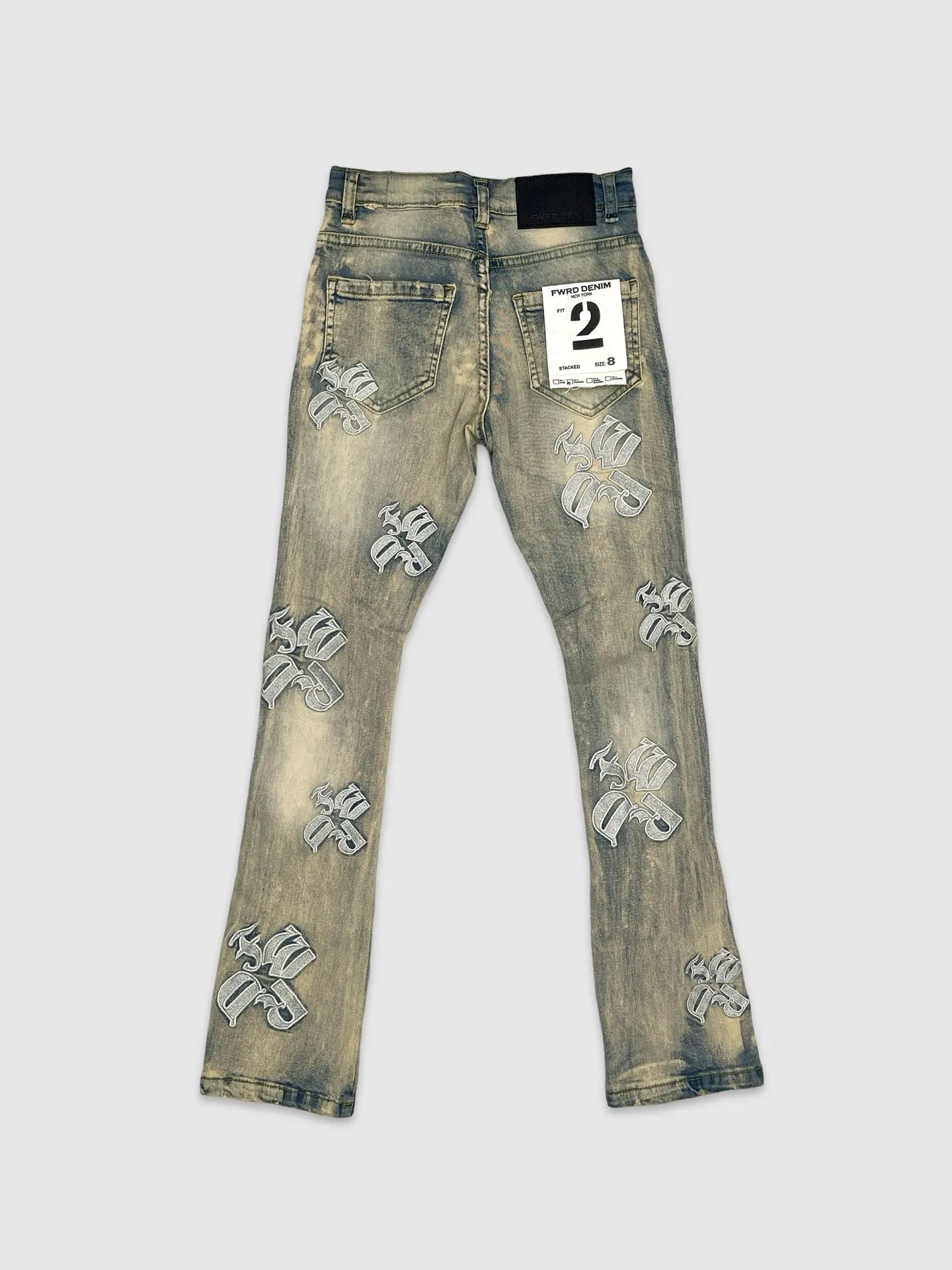 EVO-330068K-Kid's FWRD EMB Denim Jeans