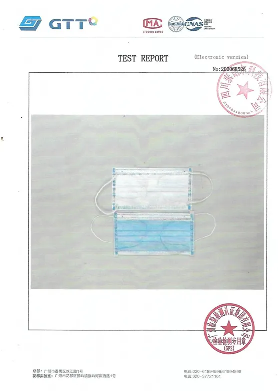 Face Mask, Disposable Face Mask