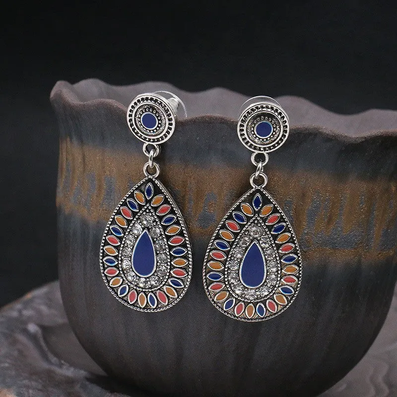 Fashion multi-layer round earrings