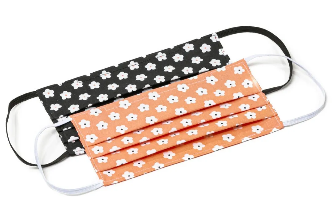 Flower Cloth Face Masks #2 (2)