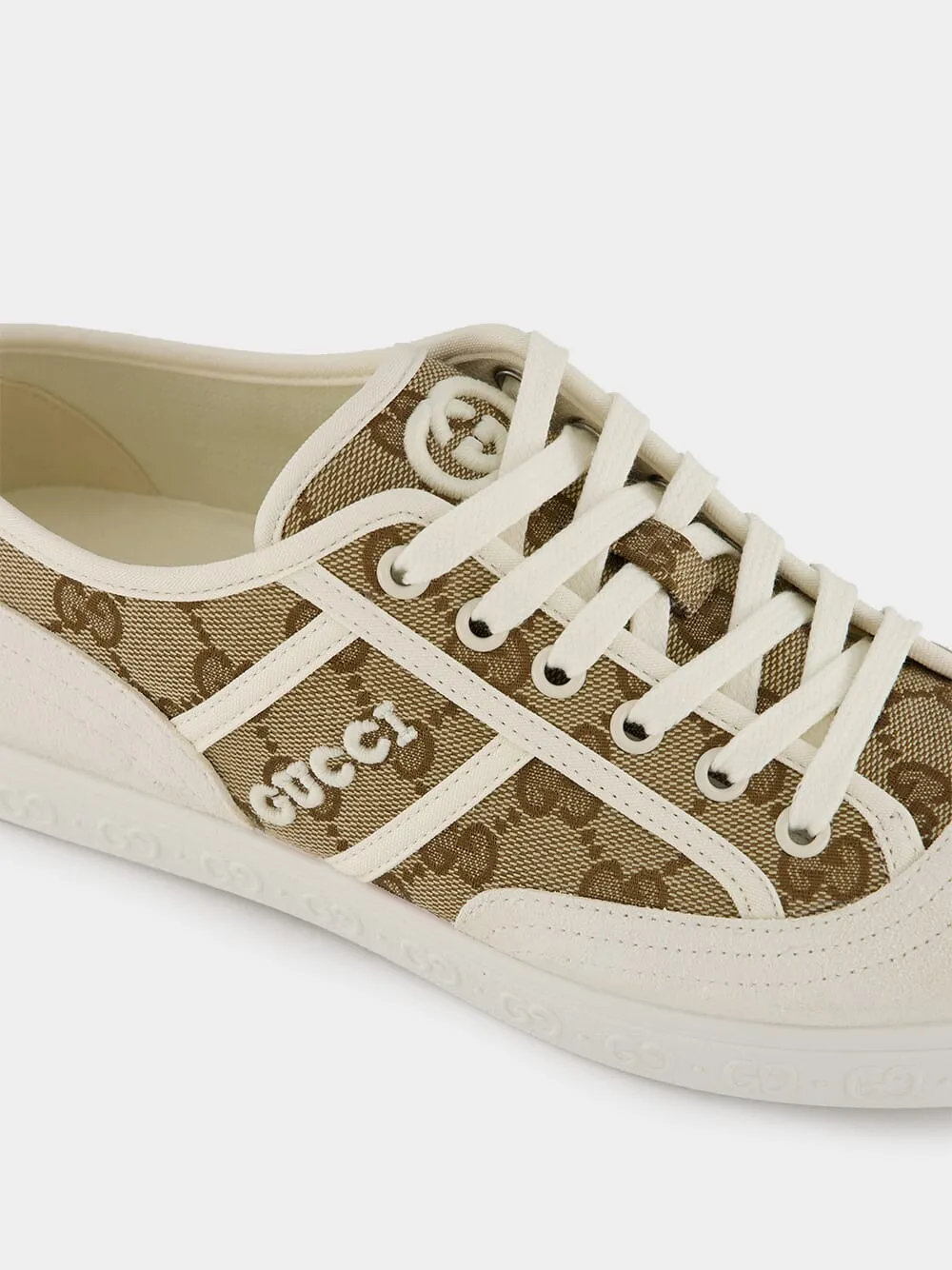 GG Canvas Low-Top Sneakers