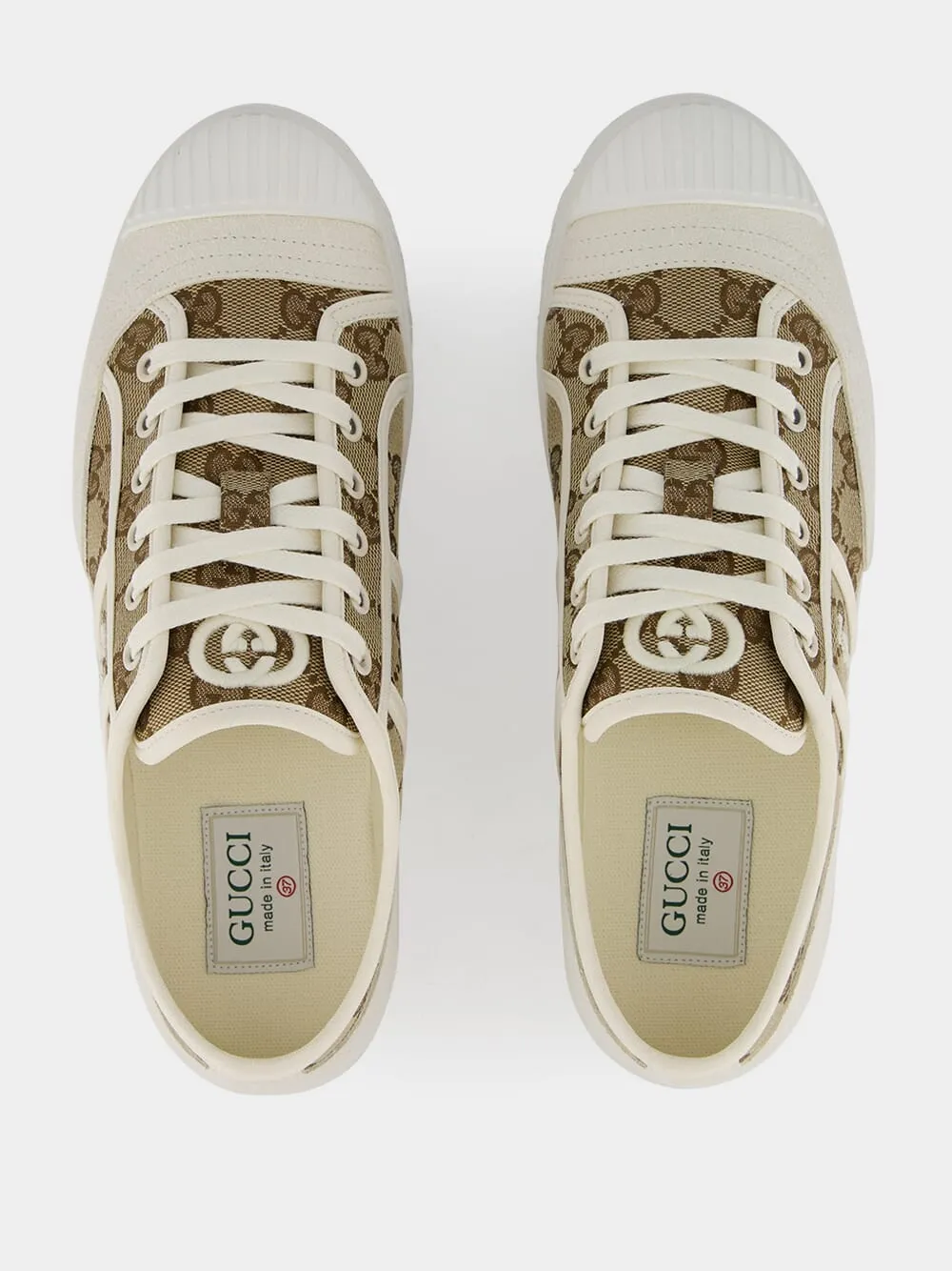GG Canvas Low-Top Sneakers