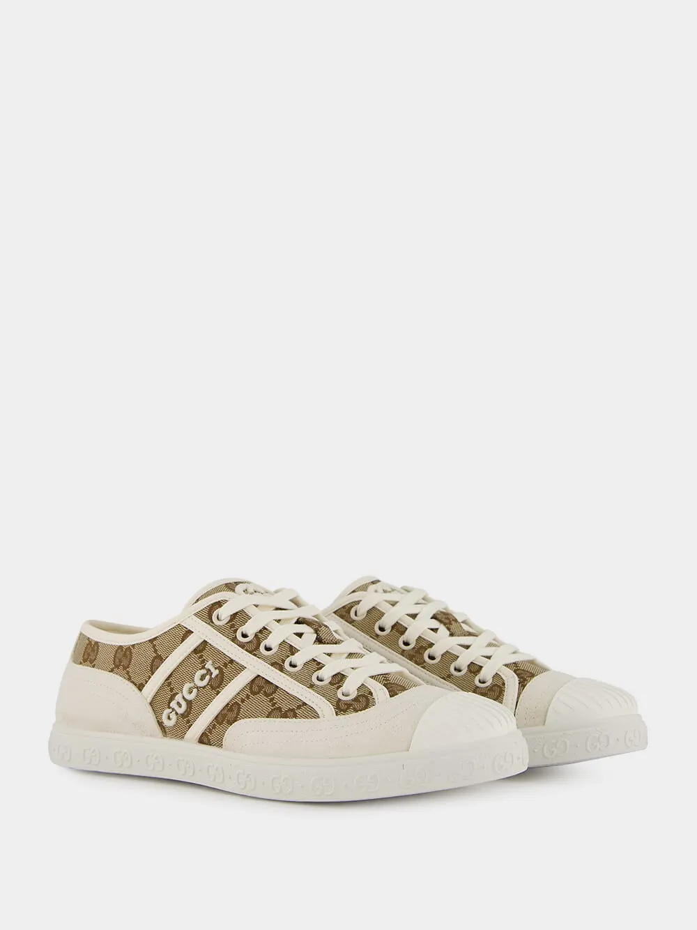 GG Canvas Low-Top Sneakers