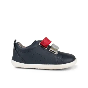 Grass Court Switch - Step Up - Navy (Red   Silver Metallic)
