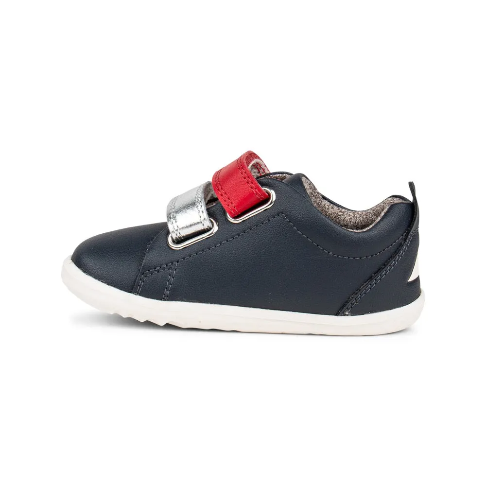 Grass Court Switch - Step Up - Navy (Red   Silver Metallic)