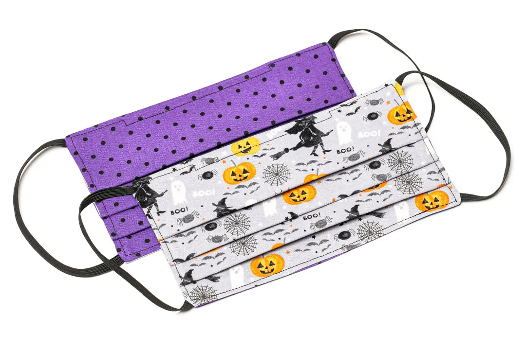 Halloween Witches Reversible Cloth Face Masks (2)