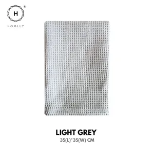 Homlly Multi Purpose Waffle Microfiber Cleaning Cloth (35x35cm)