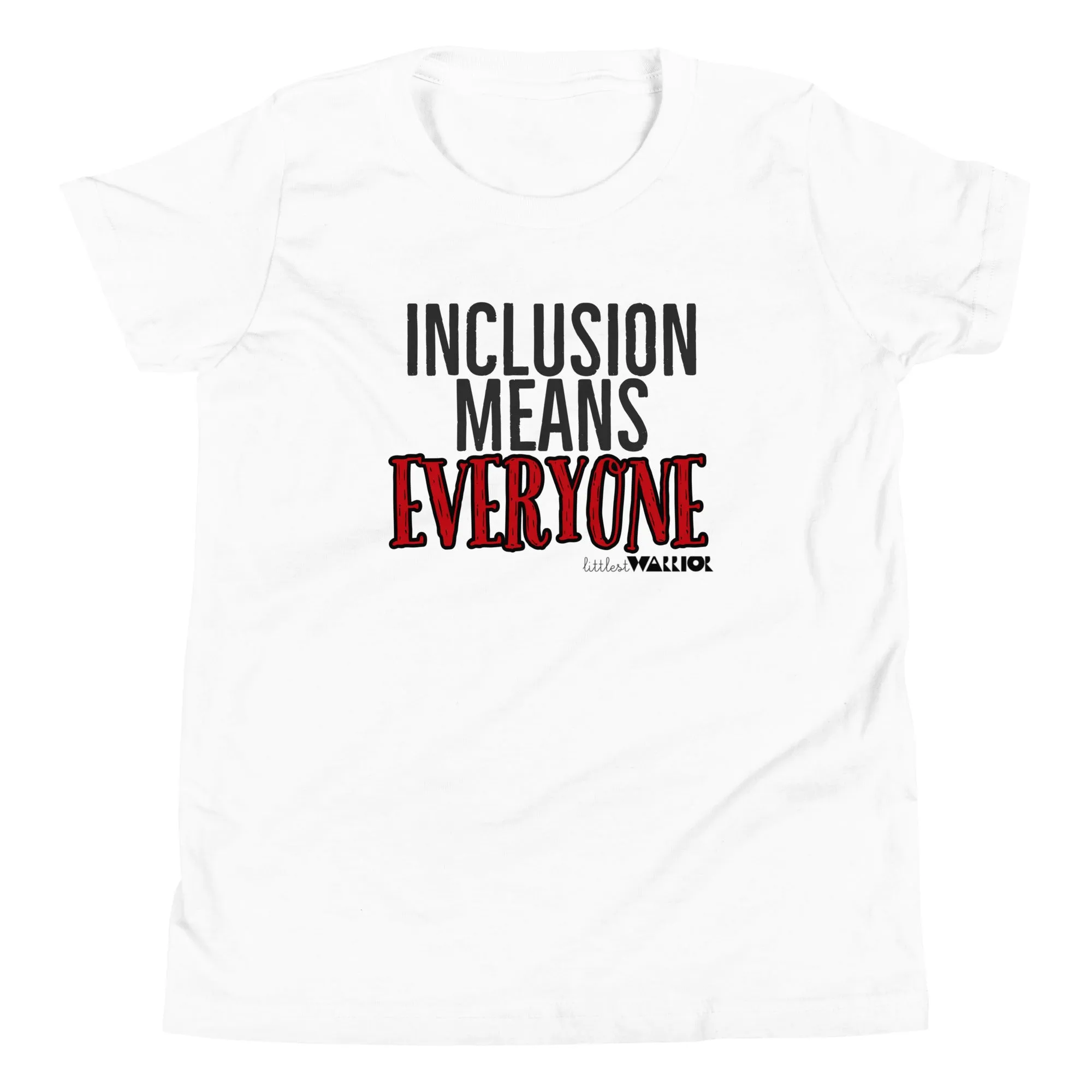 Inclusion means Everyone Youth Short Sleeve Tee