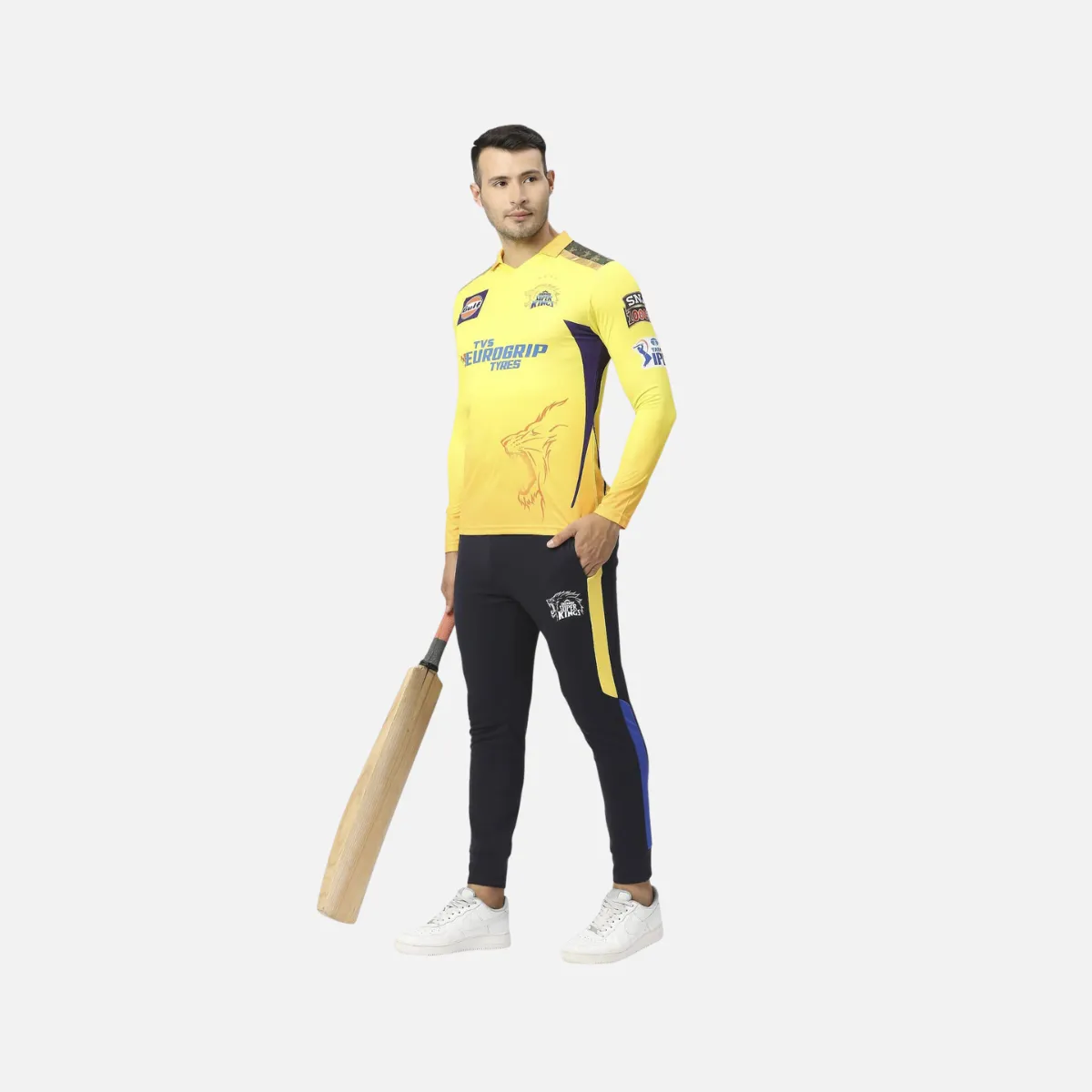 I.P.L CSK Match Jersey 2023 Full Sleeve -Yellow