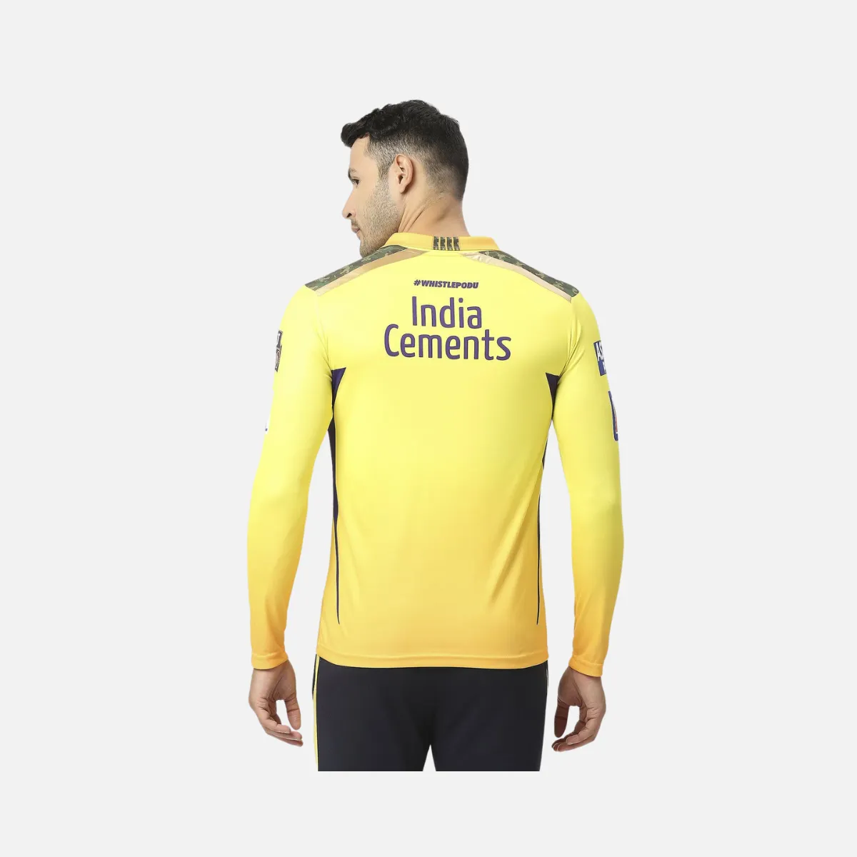 I.P.L CSK Match Jersey 2023 Full Sleeve -Yellow