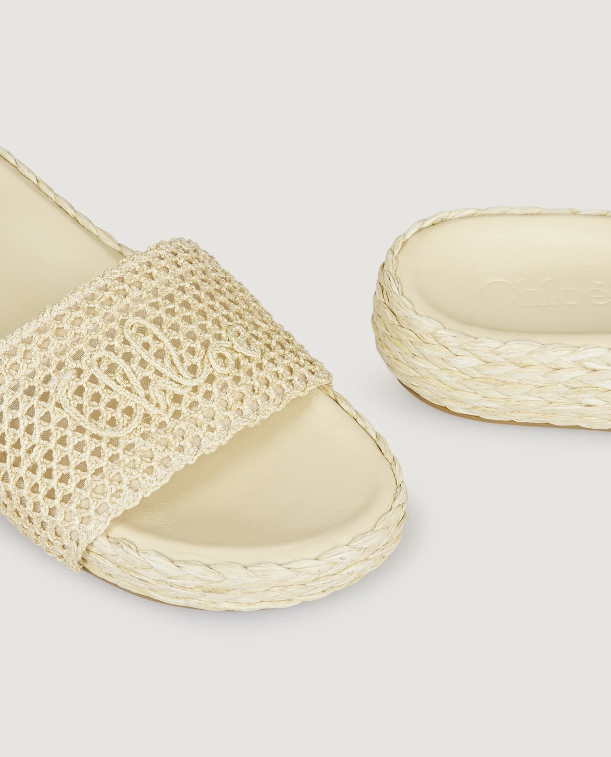 Isla Slipper - Ecru