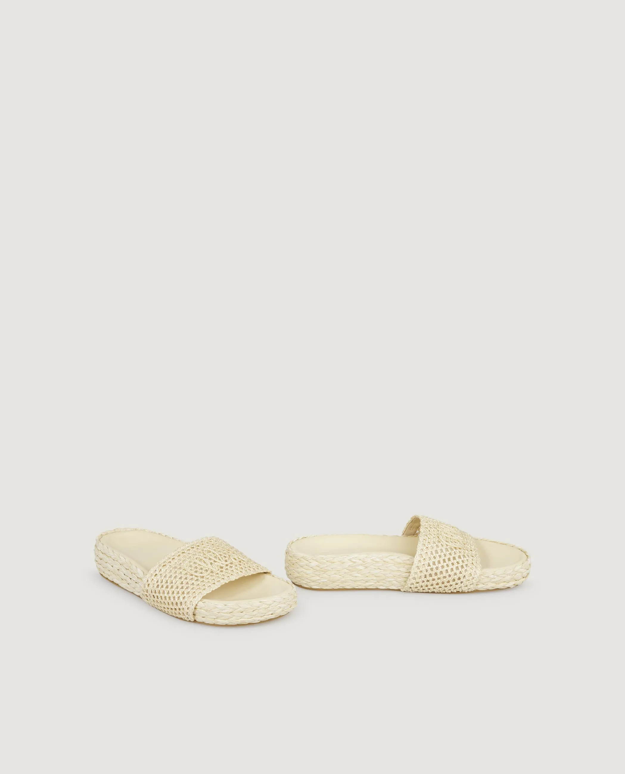 Isla Slipper - Ecru