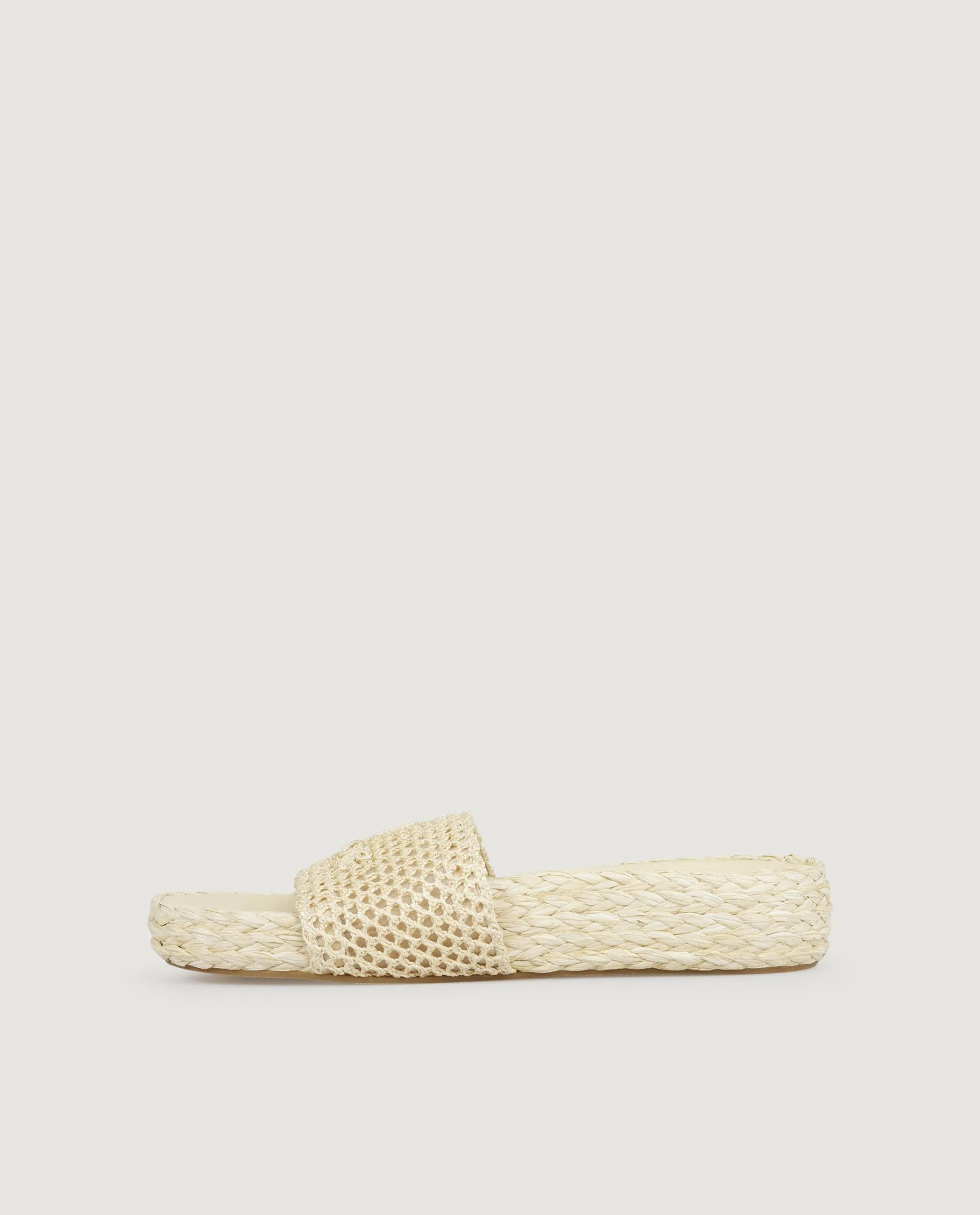 Isla Slipper - Ecru