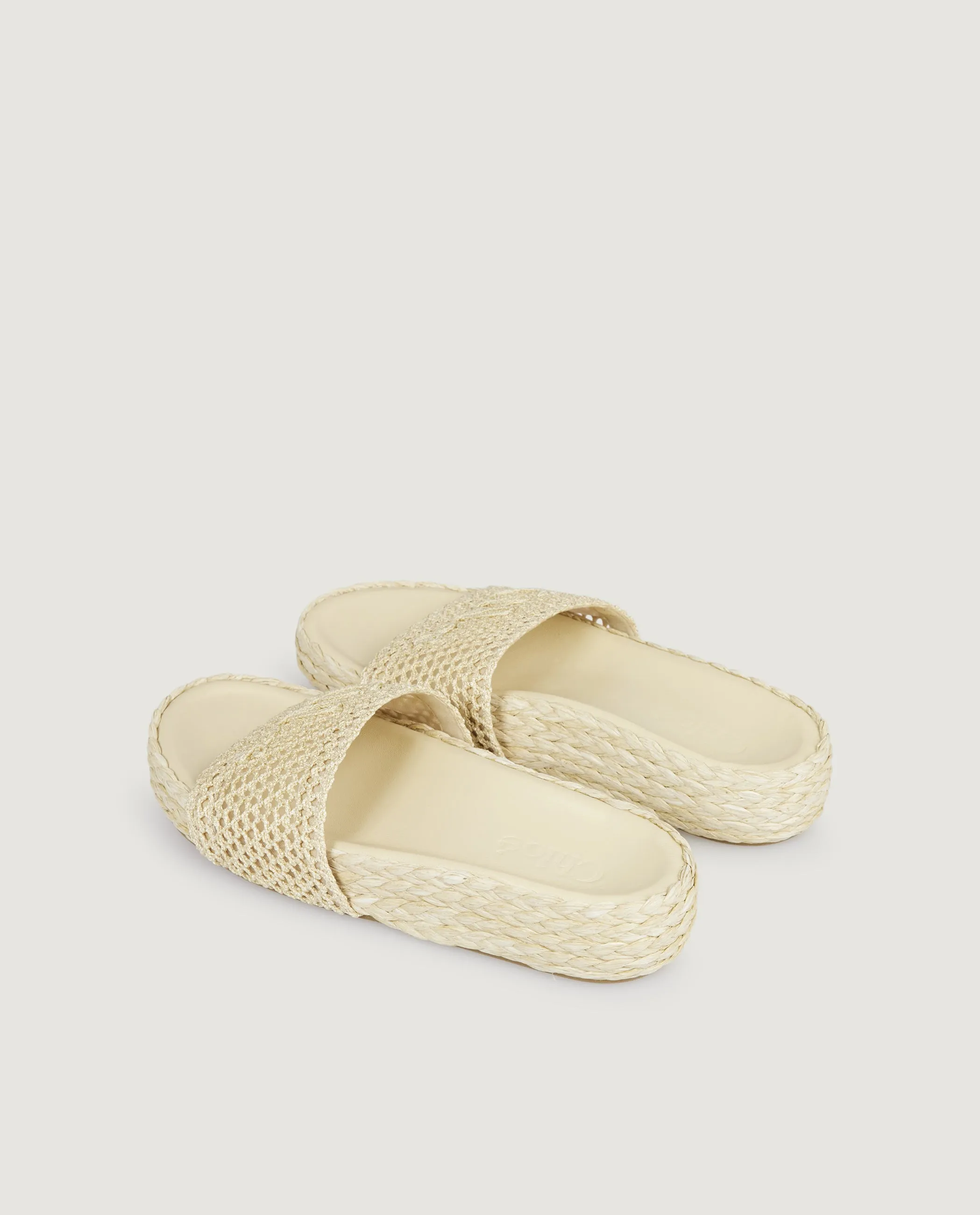 Isla Slipper - Ecru