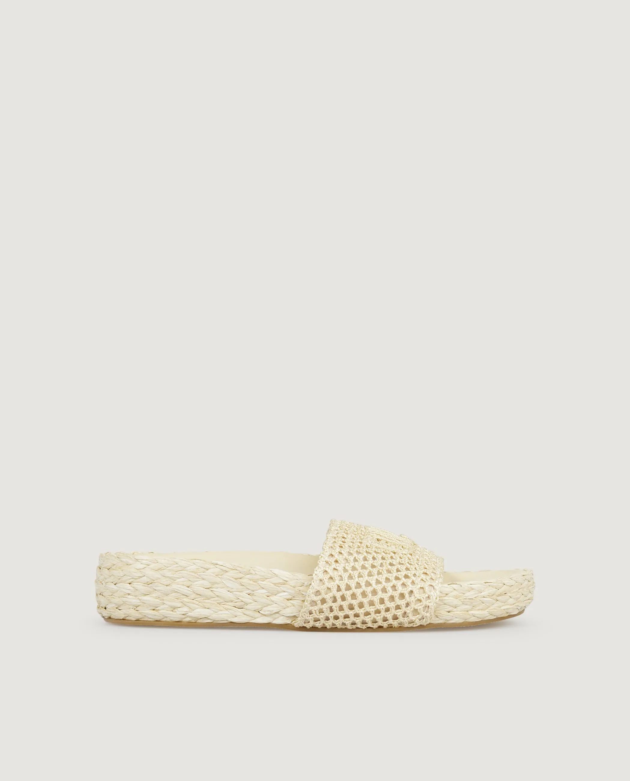 Isla Slipper - Ecru