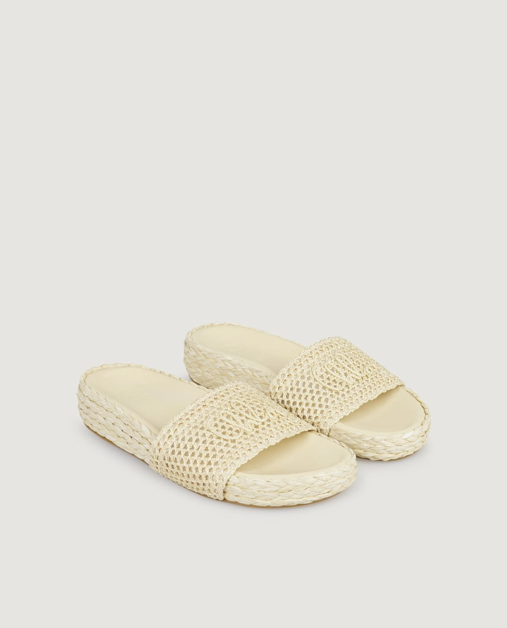 Isla Slipper - Ecru