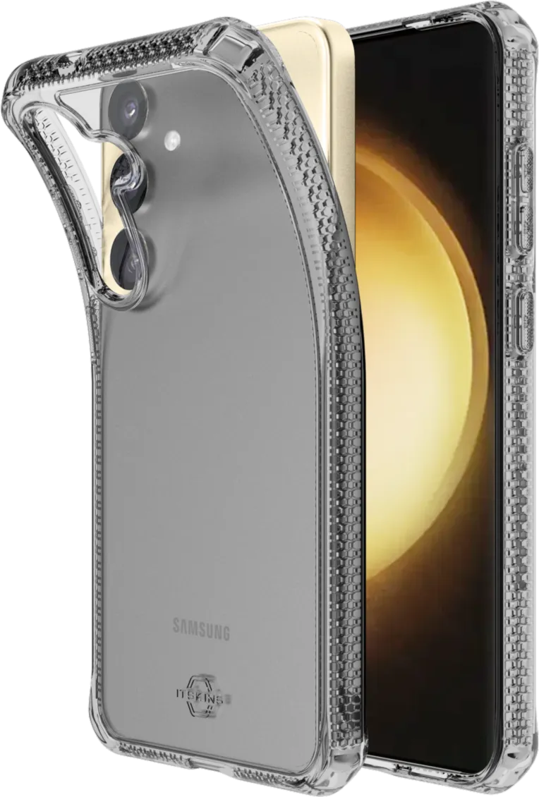 Itskins - Spectrumr Clear Case For Samsung Galaxy S24 - Smoke