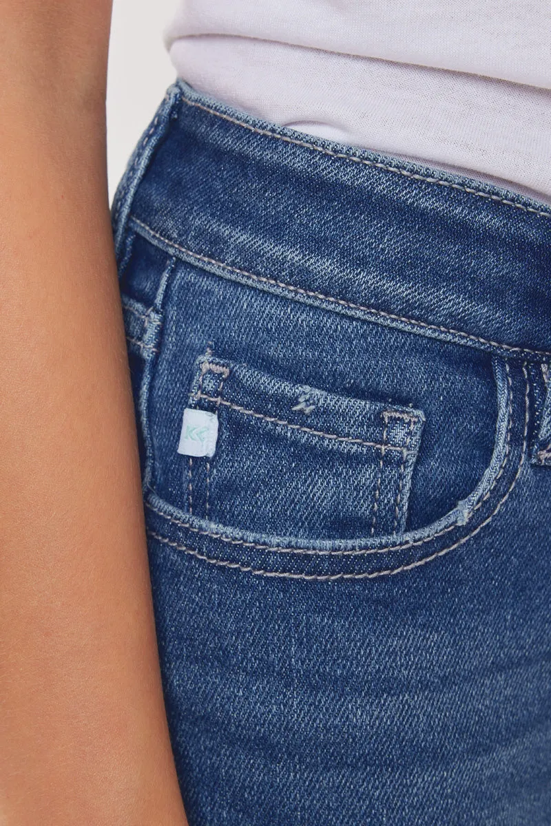 Junnie High Rise Ankle Skinny Kid Jeans