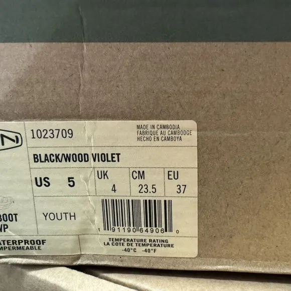 Keen Girls Lumi Boot II Waterproof Size 5 M Big Kid