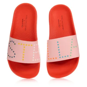 KID GIR LOGO SLIDERS,PINK
