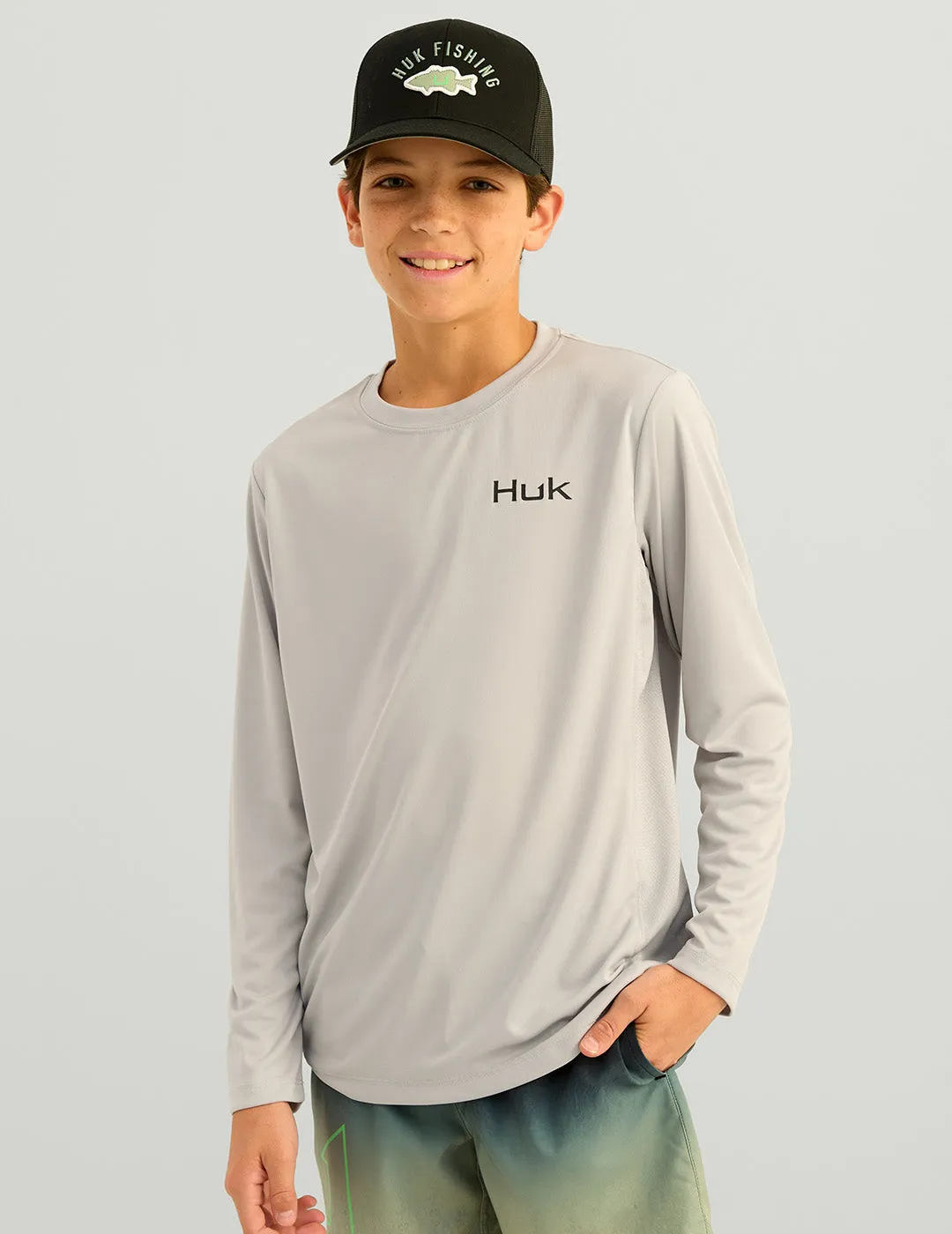 Kids Huk Fill Pursuit Performance Crew