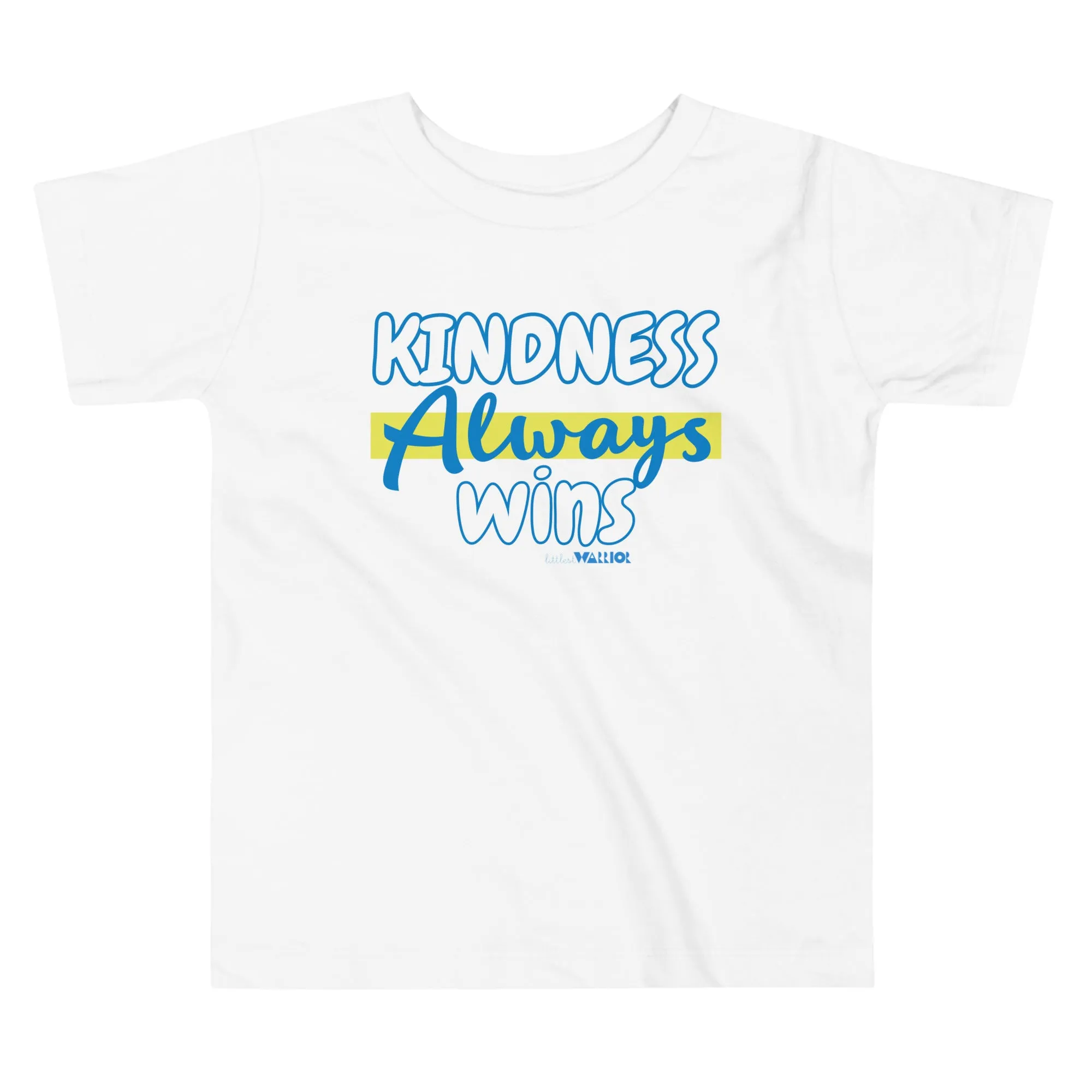 Kindness always wins Toddler Short Sleeve Tee