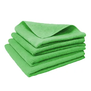 Kleanway M-Cloth Microfibre <Green> - 30 X 30cm (10/Pkt)