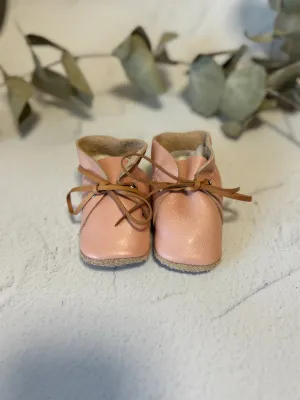 Lace Bootie - Pink