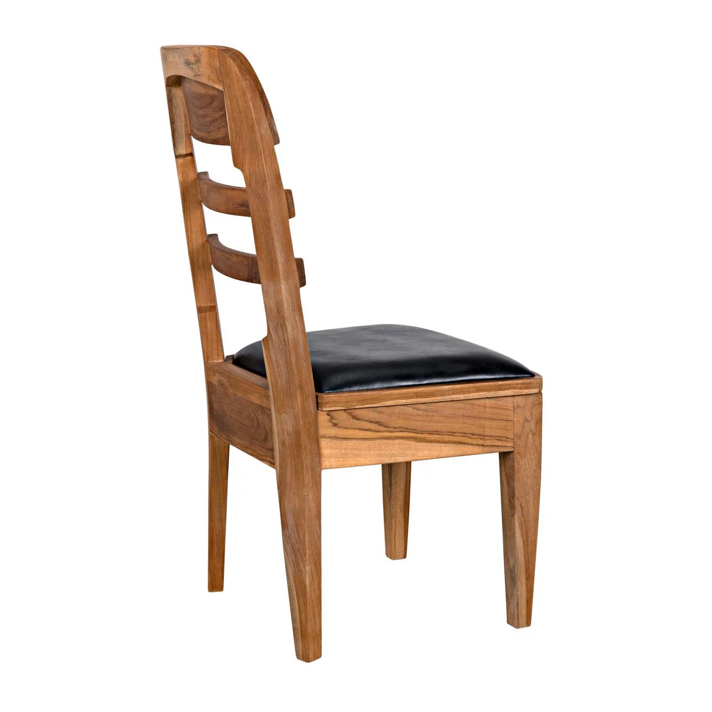 Laila Chair, Teak with Leather