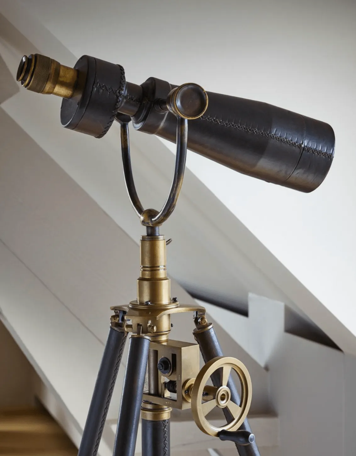 Leather Monocular on Tripod