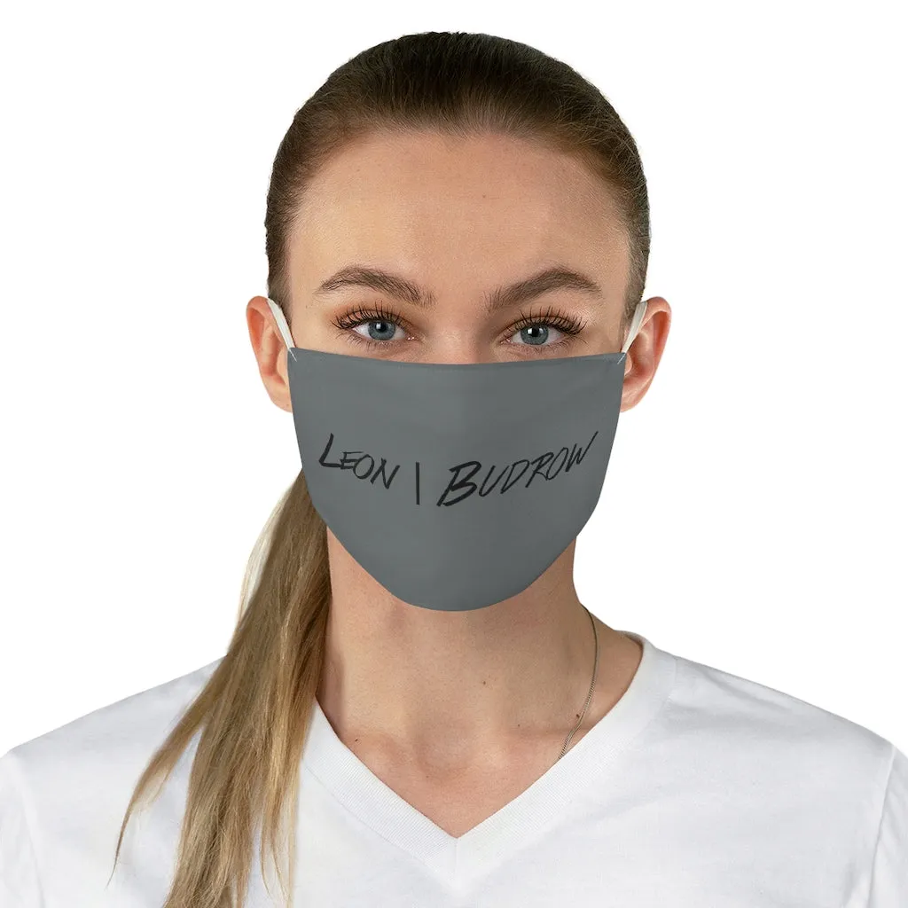 Leon Budrow - Fabric Face Mask