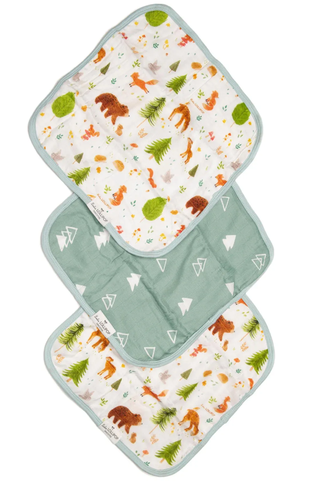 Loulou Lollipop Washcloth Set - Forest Friends