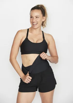 Love II Shorts Black