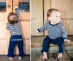 L'ovedbaby Organic Signature Pant - Navy