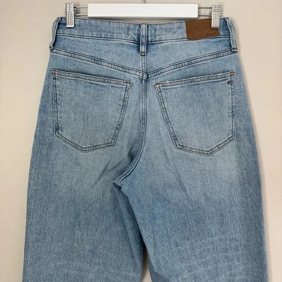 Madewell The Curvy Perfect Vintage Wide-Leg Crop Jean 27