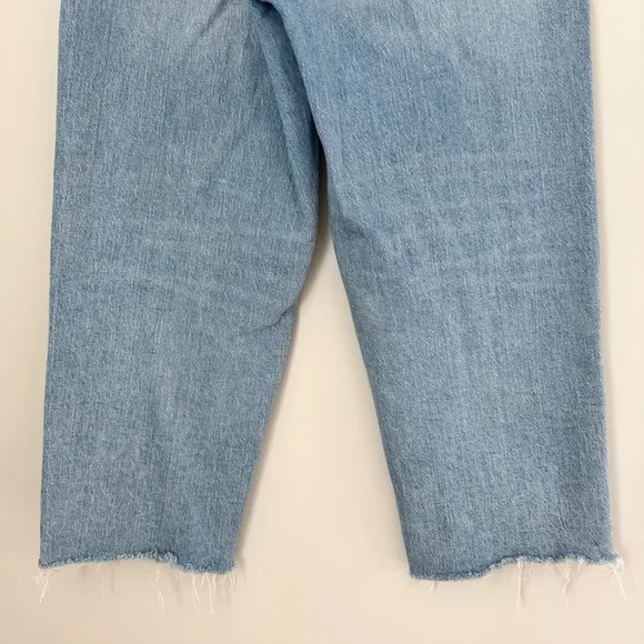 Madewell The Curvy Perfect Vintage Wide-Leg Crop Jean 27