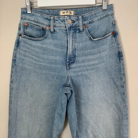 Madewell The Curvy Perfect Vintage Wide-Leg Crop Jean 27