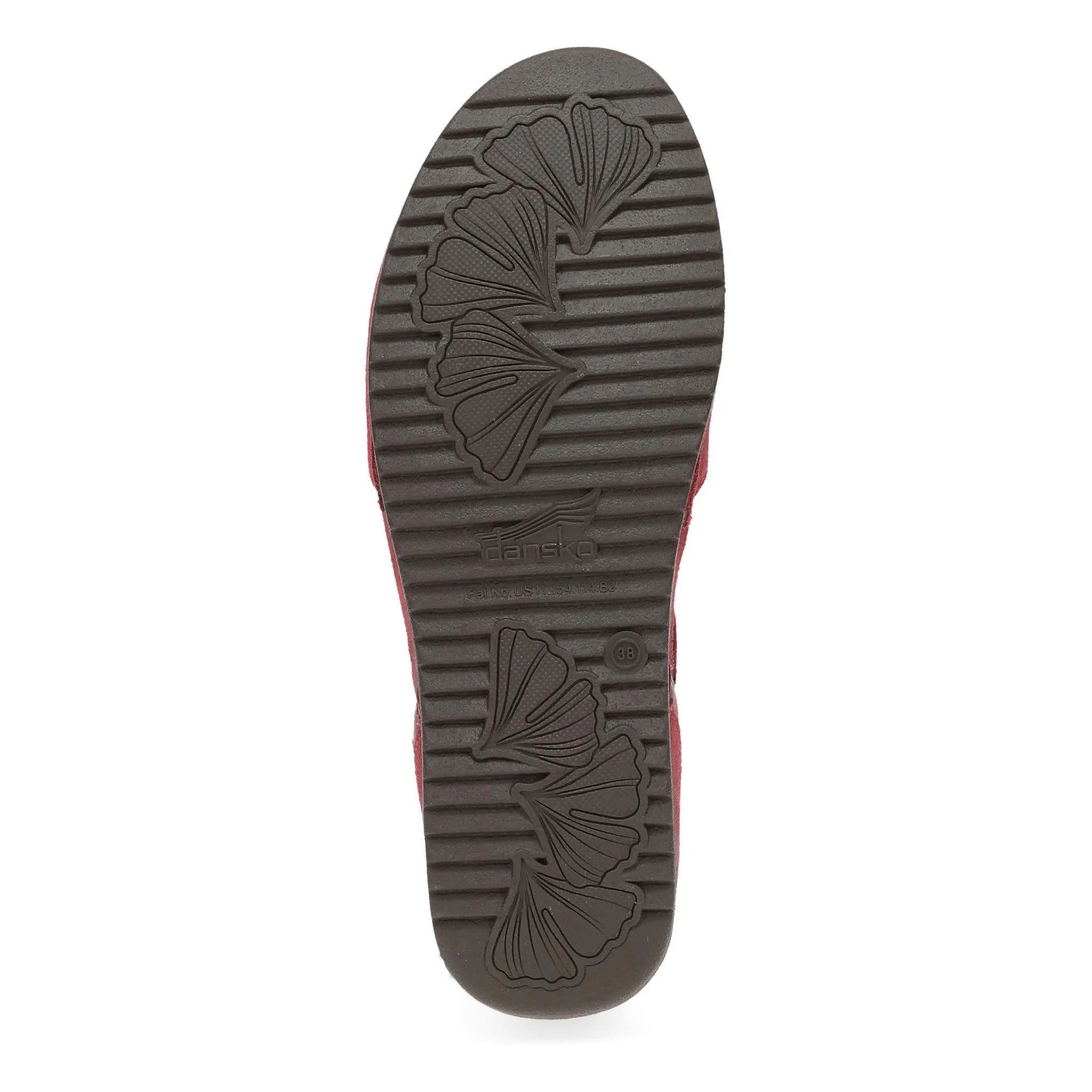 Mae | Burnished Suede | Red