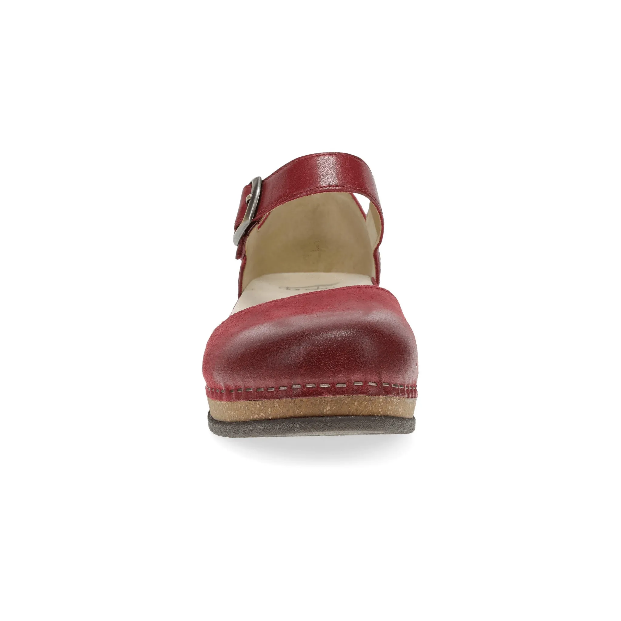 Mae | Burnished Suede | Red