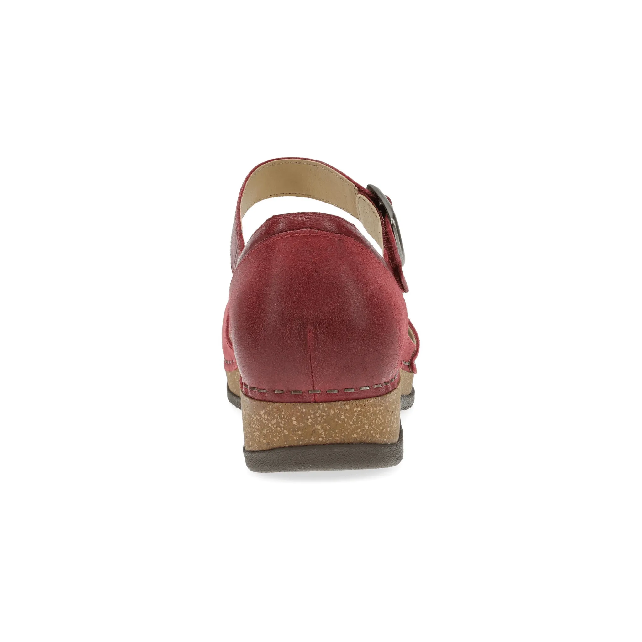 Mae | Burnished Suede | Red