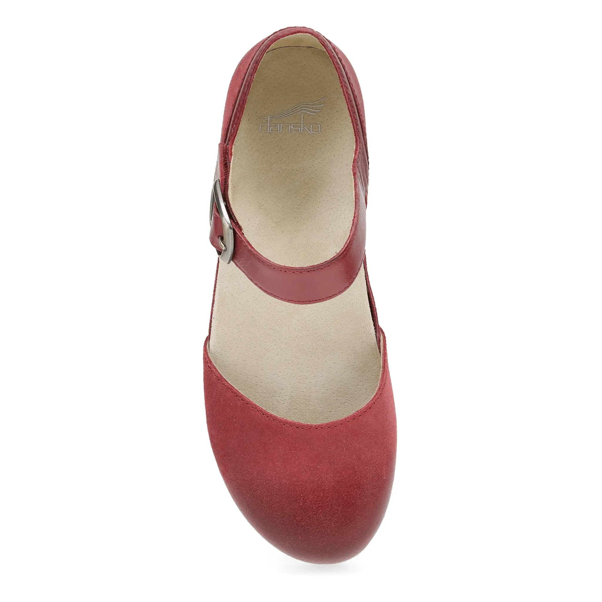Mae | Burnished Suede | Red